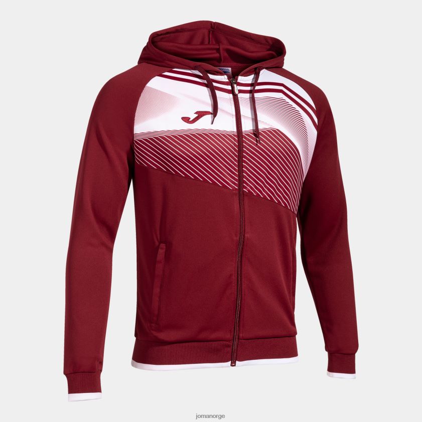 nei Joma hettejakke supernova ii burgunder hvit FBD0T02874 menn