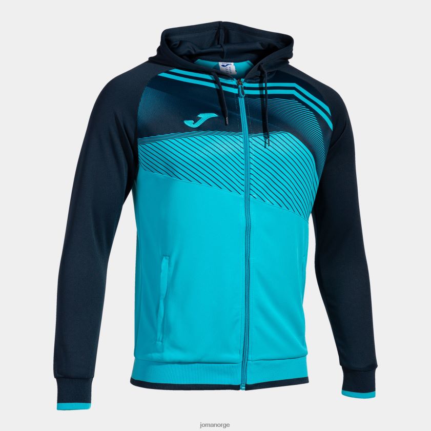 nei Joma hettejakke supernova ii fluorescerende turkis marineblå FBD0T03428 menn