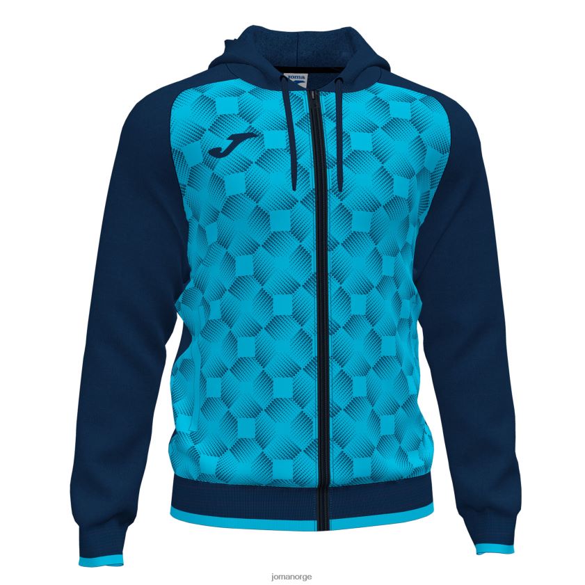 nei Joma hettejakke supernova iii marineblå fluorescerende turkis FBD0T04268 menn