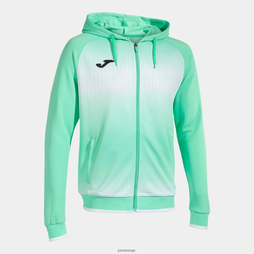 nei Joma hettejakke tiger v grønn hvit FBD0T0915 menn