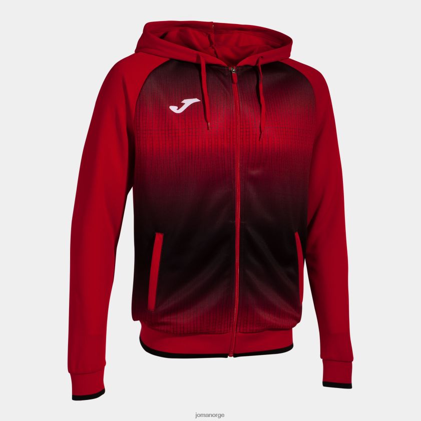 nei Joma hettejakke tiger v rød svart FBD0T0184 menn