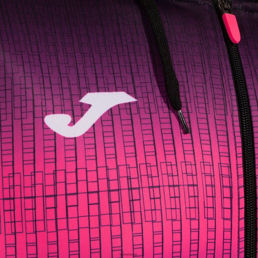 nei Joma hettejakke tiger v svart fluorescerende rosa FBD0T0224 menn