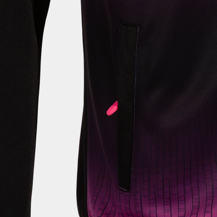 nei Joma hettejakke tiger v svart fluorescerende rosa FBD0T0224 menn