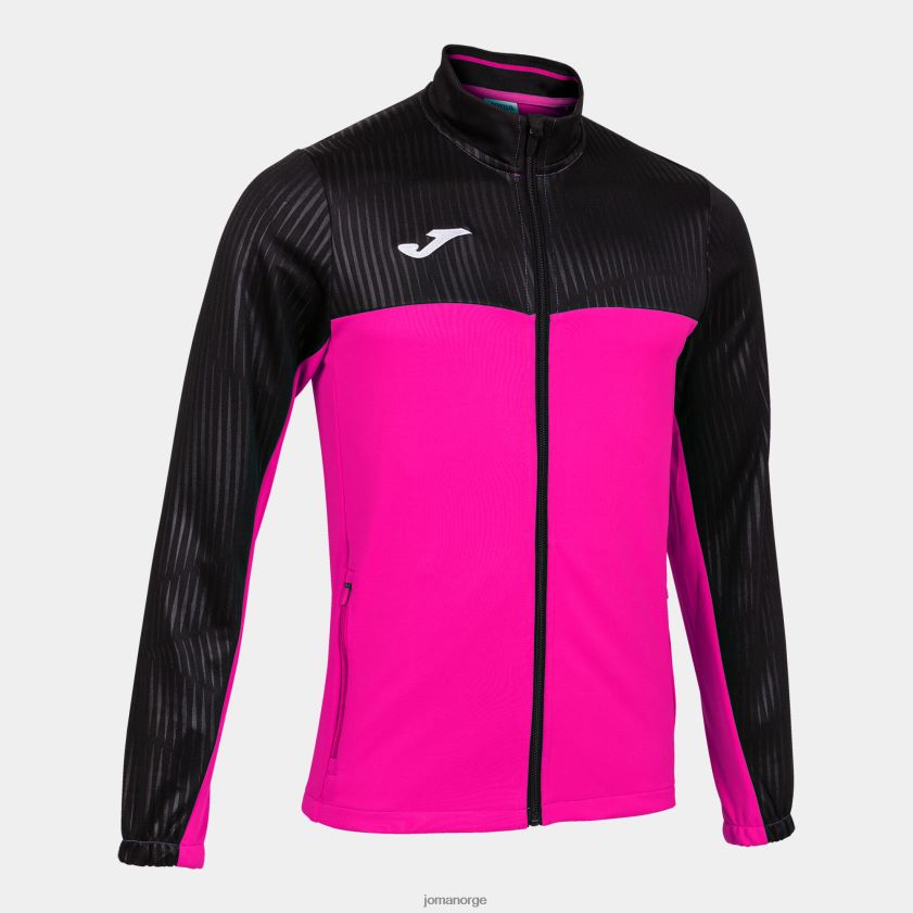 nei Joma jakke montreal fluorescerende rosa svart FBD0T01386 menn