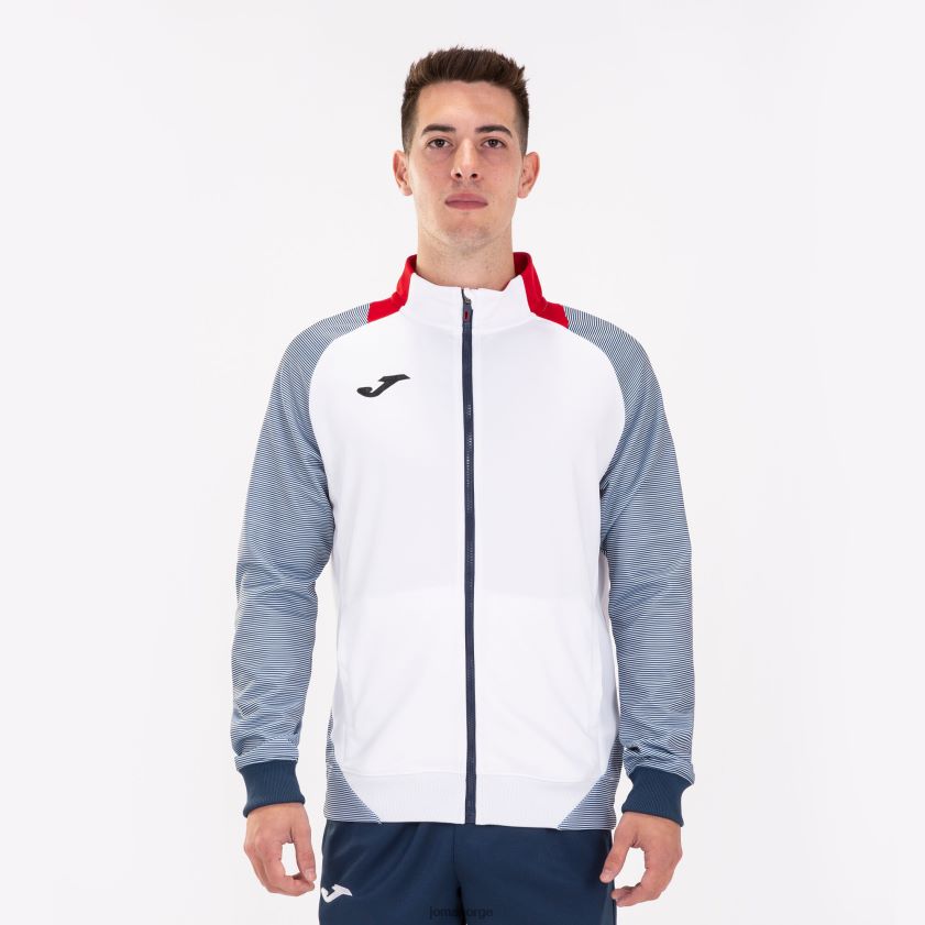 nei Joma jakke nødvendig ii hvit marineblå rød FBD0T0546 menn