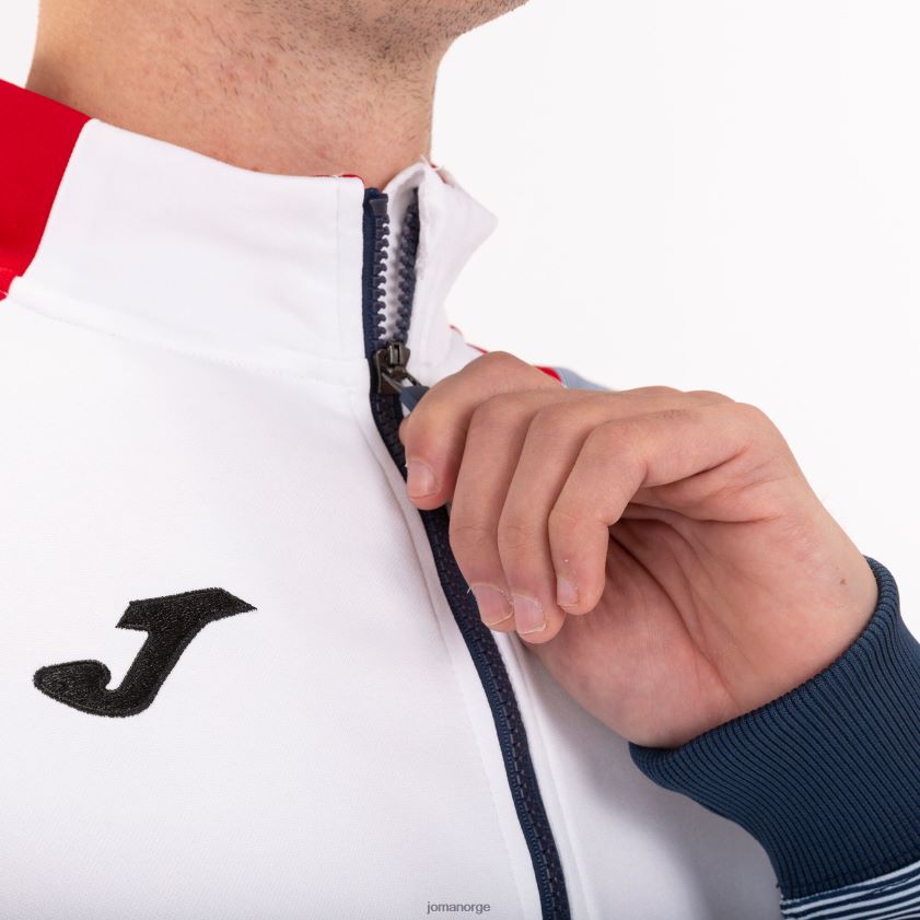nei Joma jakke nødvendig ii hvit marineblå rød FBD0T0546 menn