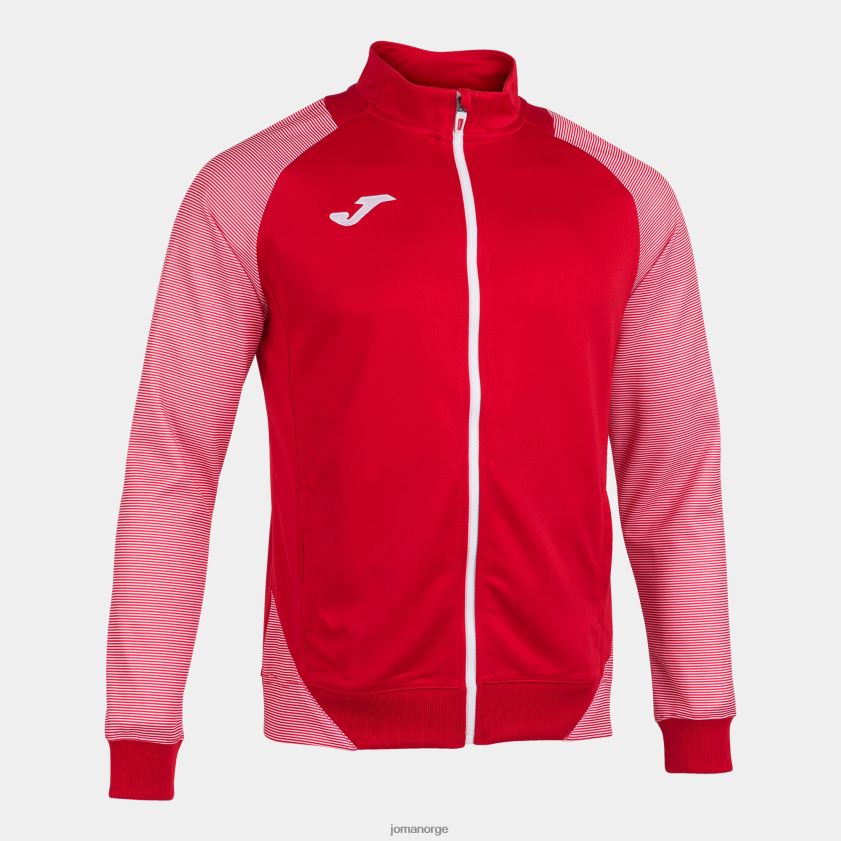 nei Joma jakke nødvendig ii rød Hvit FBD0T03159 menn