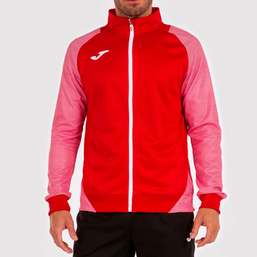 nei Joma jakke nødvendig ii rød Hvit FBD0T03159 menn