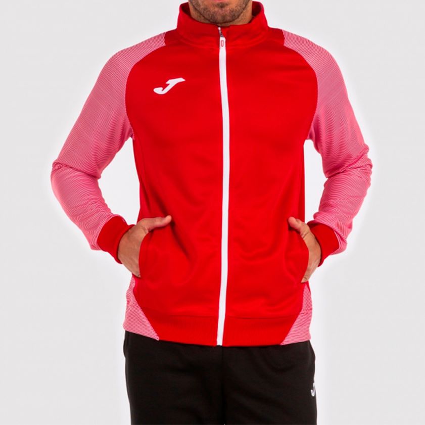 nei Joma jakke nødvendig ii rød Hvit FBD0T03159 menn