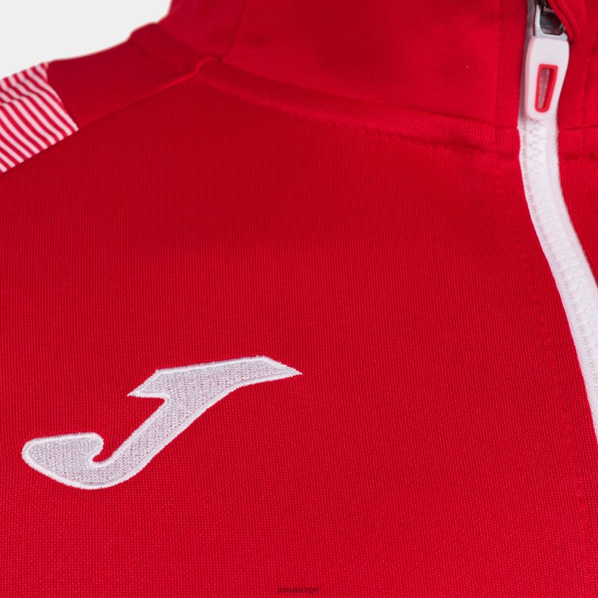 nei Joma jakke nødvendig ii rød Hvit FBD0T03159 menn