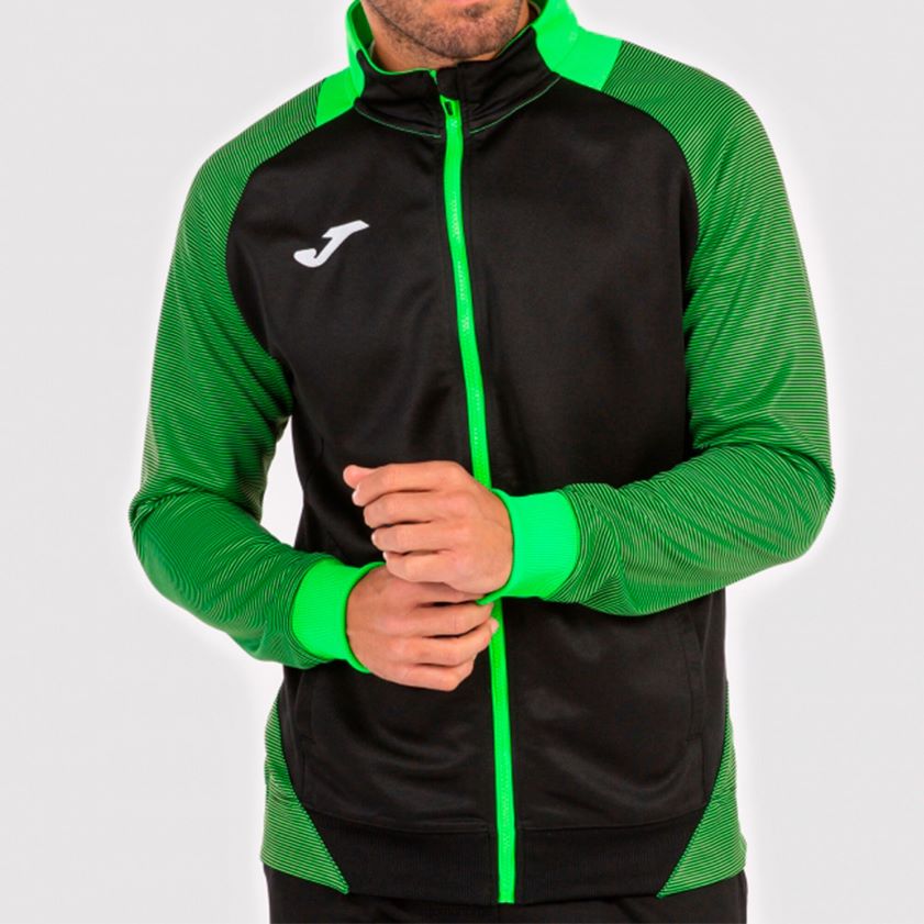 nei Joma jakke nødvendig ii svart fluorescerende grønn FBD0T03135 menn