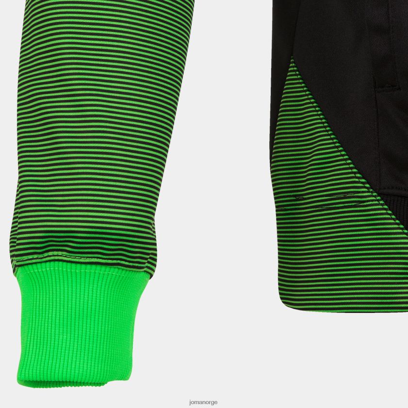 nei Joma jakke nødvendig ii svart fluorescerende grønn FBD0T03135 menn