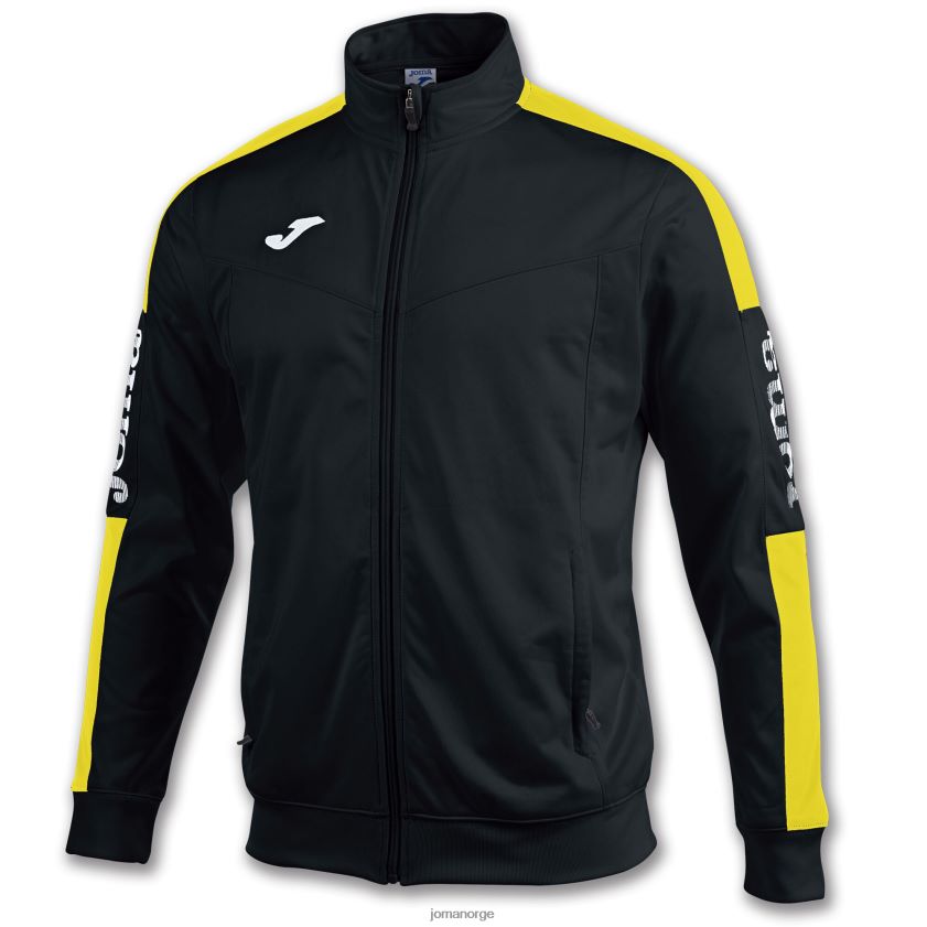 nei Joma jakkemesterskap iv svart gul FBD0T0762 menn