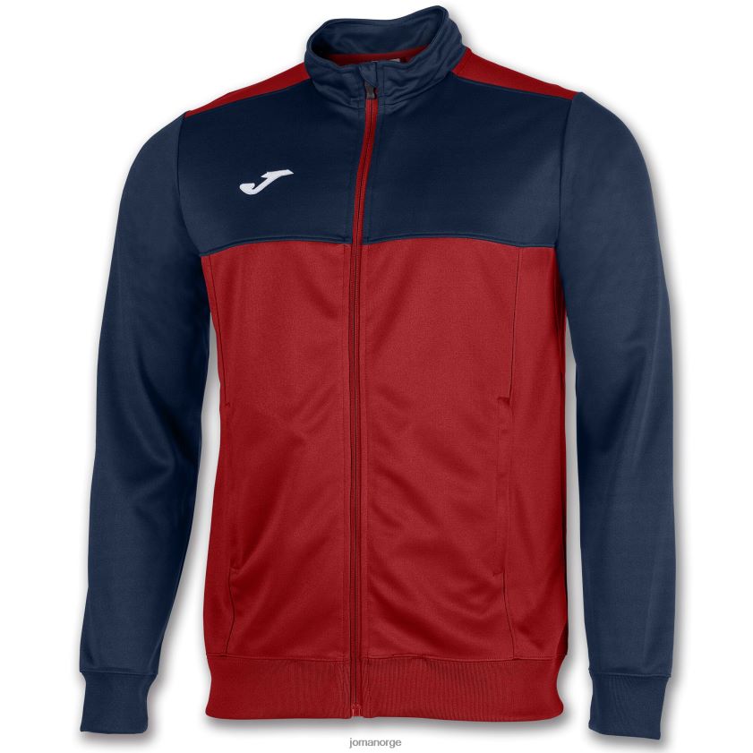 nei Joma jakkevinner rød marineblå FBD0T02981 menn