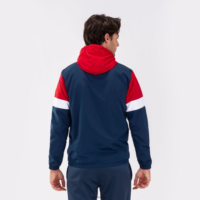 nei Joma regnjakke crew iv marineblå rød FBD0T04405 menn