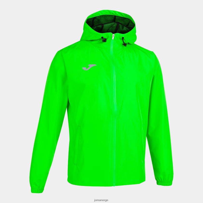 nei Joma regnjakke elite viii fluorescerende grønn FBD0T04738 menn