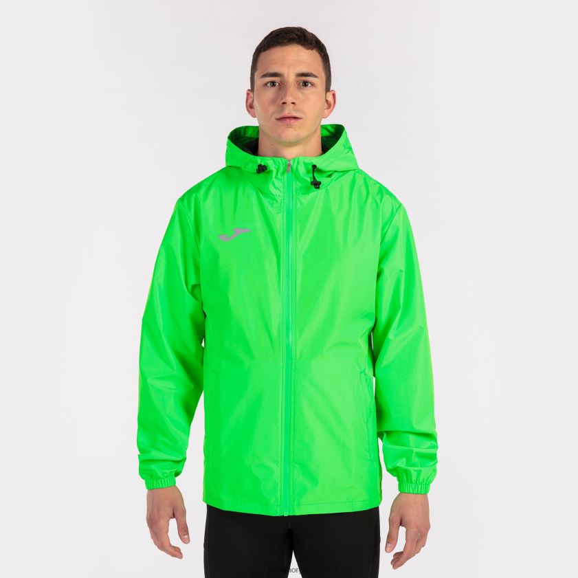 nei Joma regnjakke elite viii fluorescerende grønn FBD0T04738 menn