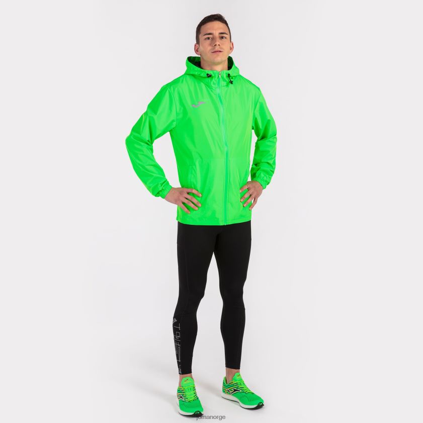 nei Joma regnjakke elite viii fluorescerende grønn FBD0T04738 menn