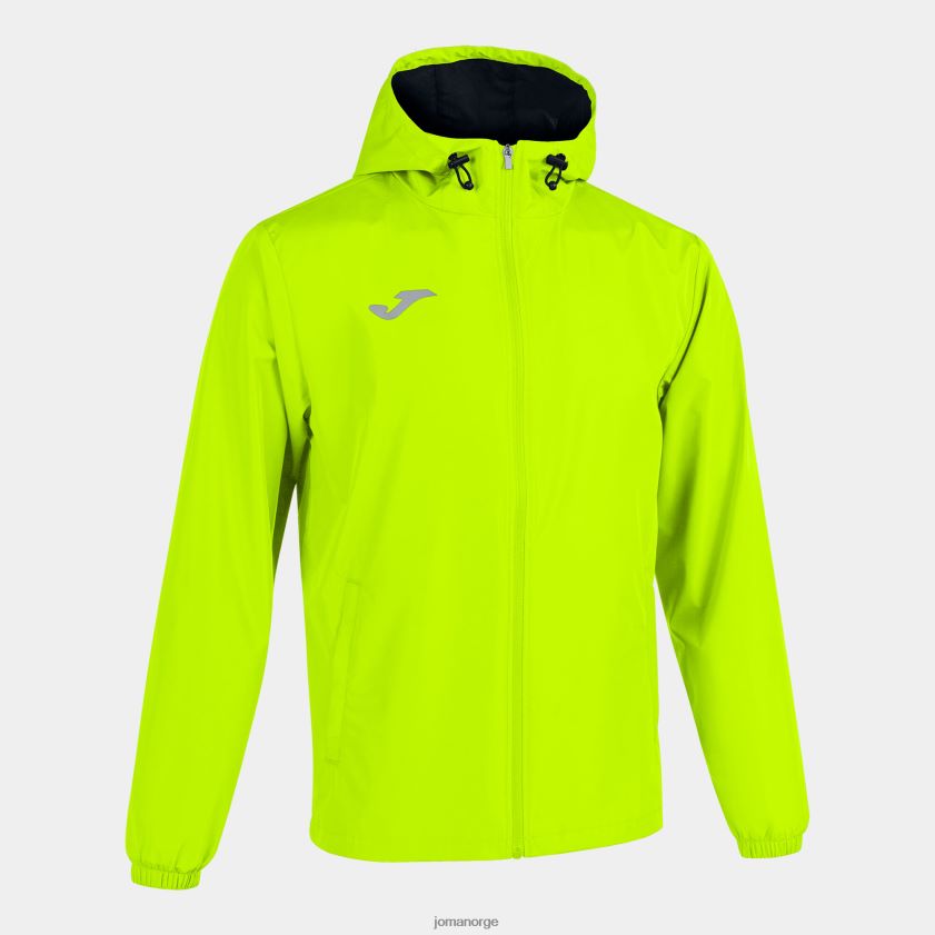 nei Joma regnjakke elite viii fluorescerende gul FBD0T03560 menn