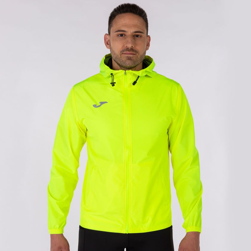 nei Joma regnjakke elite viii fluorescerende gul FBD0T03560 menn