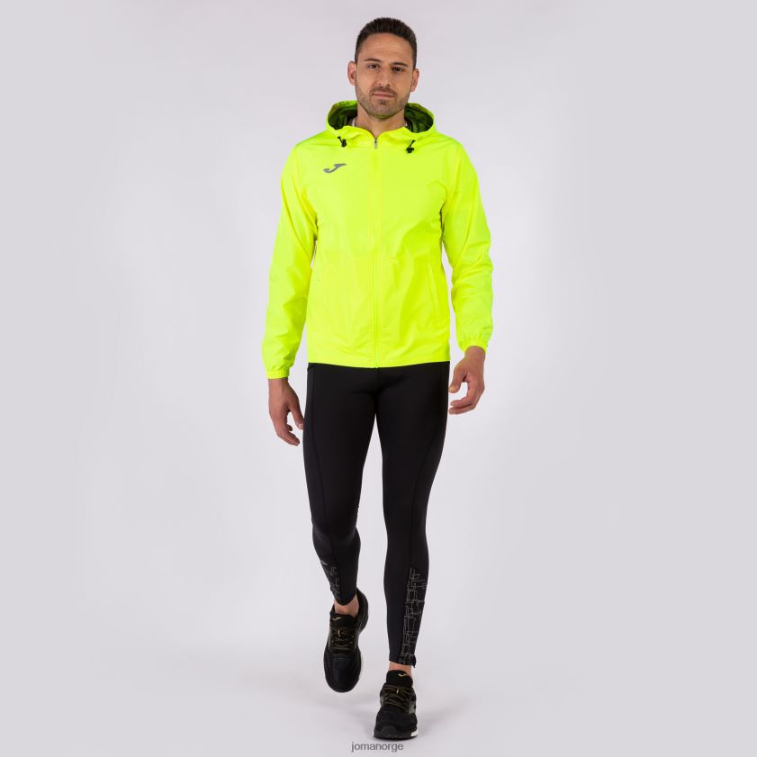 nei Joma regnjakke elite viii fluorescerende gul FBD0T03560 menn