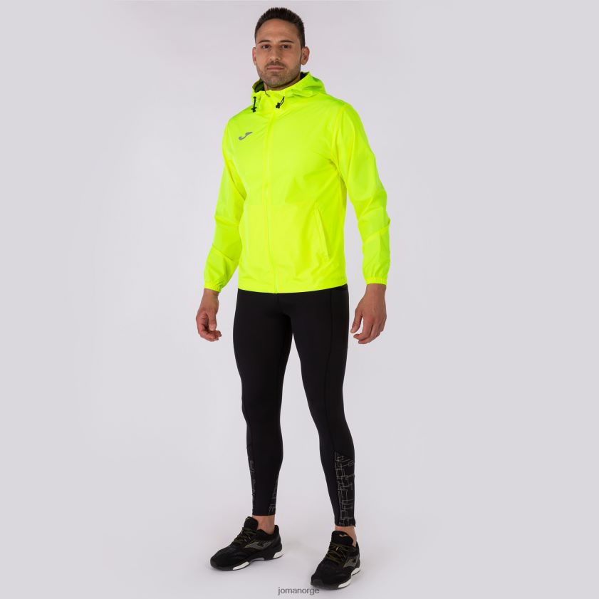nei Joma regnjakke elite viii fluorescerende gul FBD0T03560 menn
