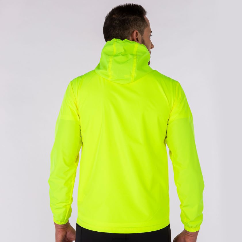 nei Joma regnjakke elite viii fluorescerende gul FBD0T03560 menn