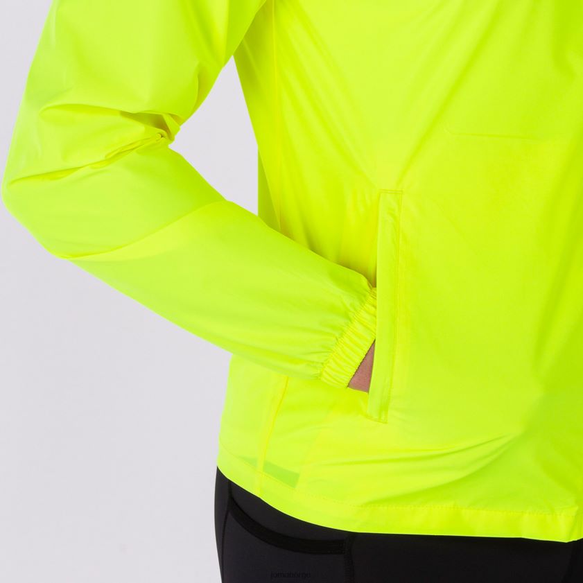 nei Joma regnjakke elite viii fluorescerende gul FBD0T03560 menn
