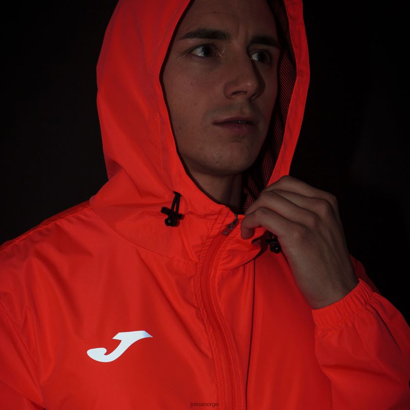nei Joma regnjakke elite viii fluorescerende koraller FBD0T01238 menn