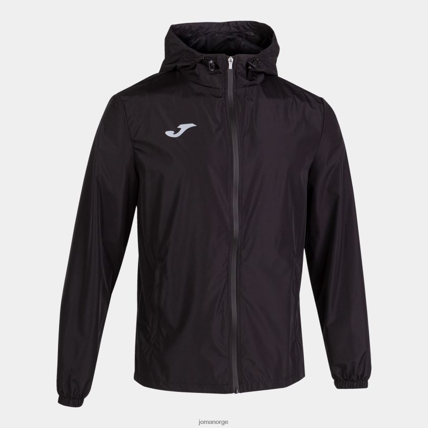 nei Joma regnjakke elite viii svart FBD0T03313 menn