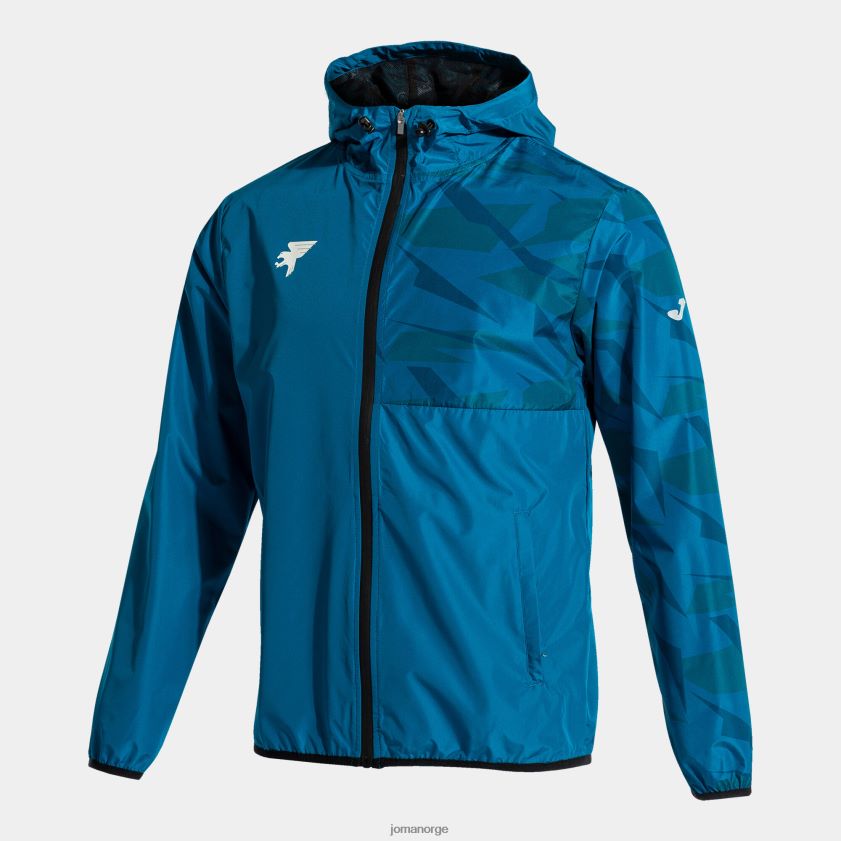 nei Joma regnjakke explorer blå FBD0T0632 menn