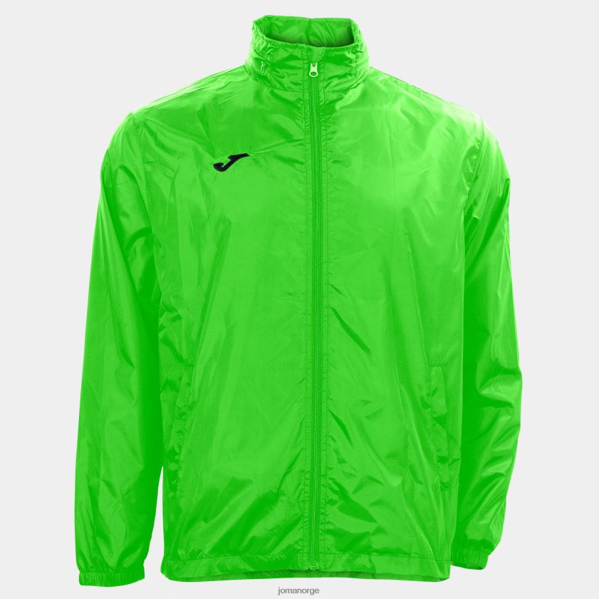 nei Joma regnjakke iris fluorescerende grønn FBD0T04300 menn