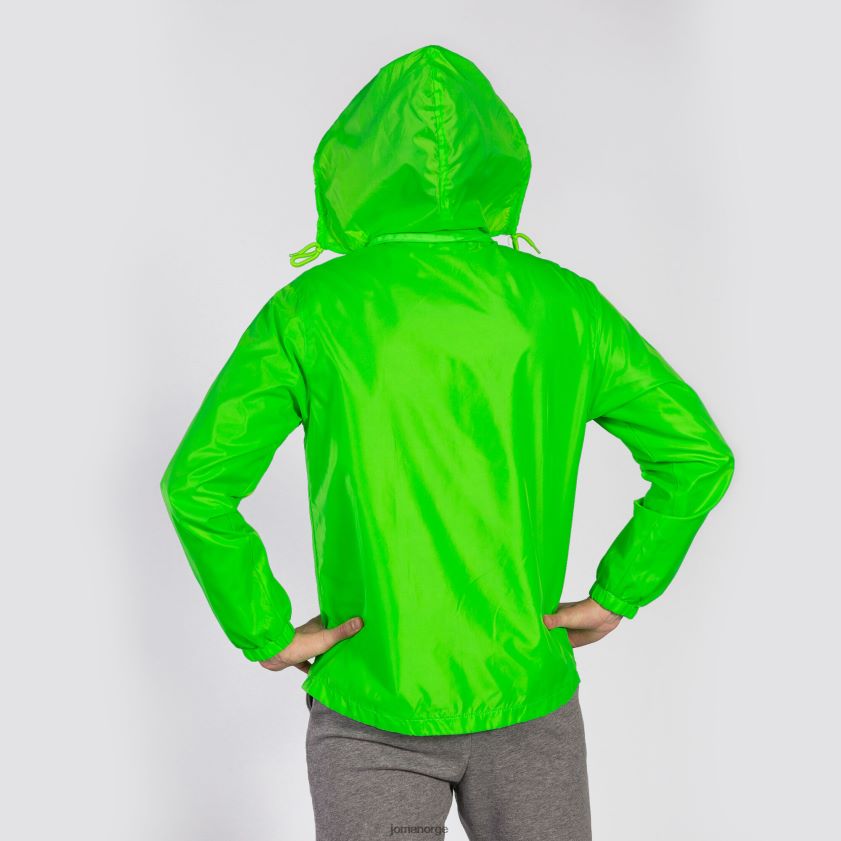 nei Joma regnjakke iris fluorescerende grønn FBD0T04300 menn