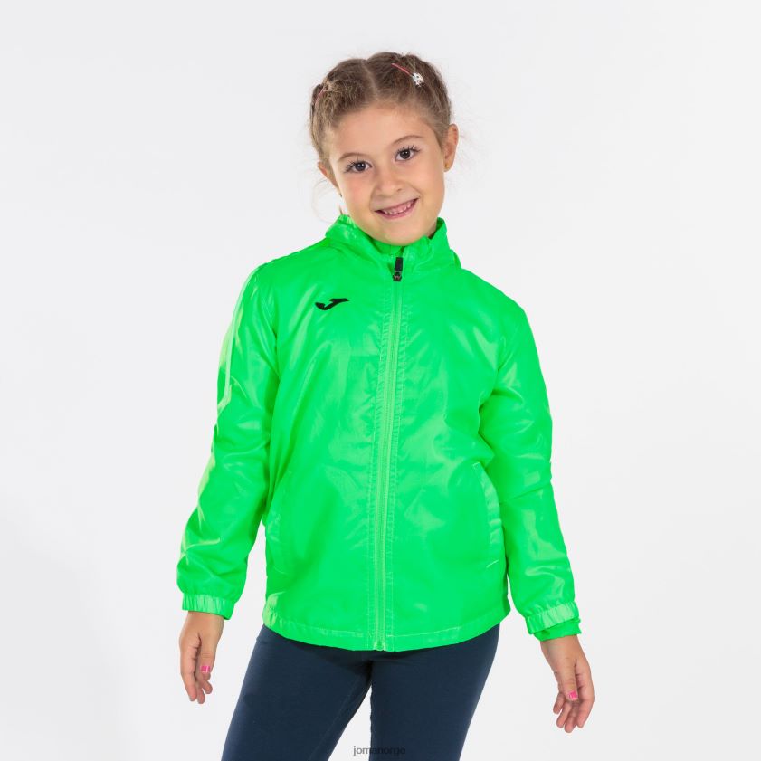 nei Joma regnjakke iris fluorescerende grønn FBD0T04300 menn