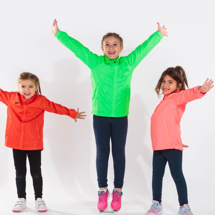 nei Joma regnjakke iris fluorescerende grønn FBD0T04300 menn