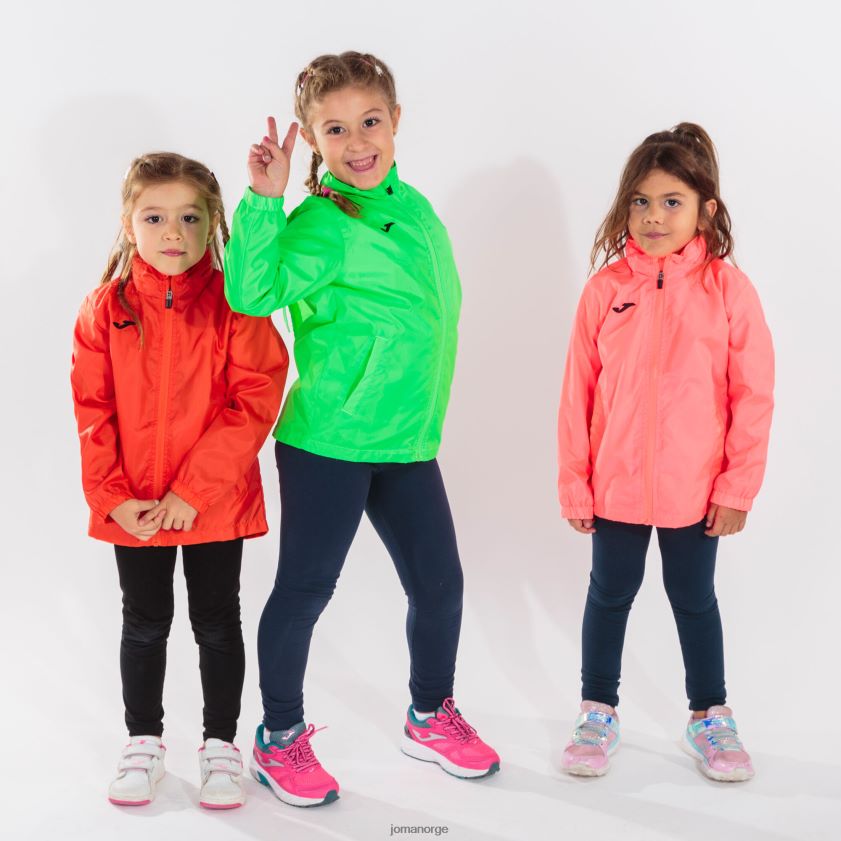 nei Joma regnjakke iris fluorescerende grønn FBD0T04300 menn
