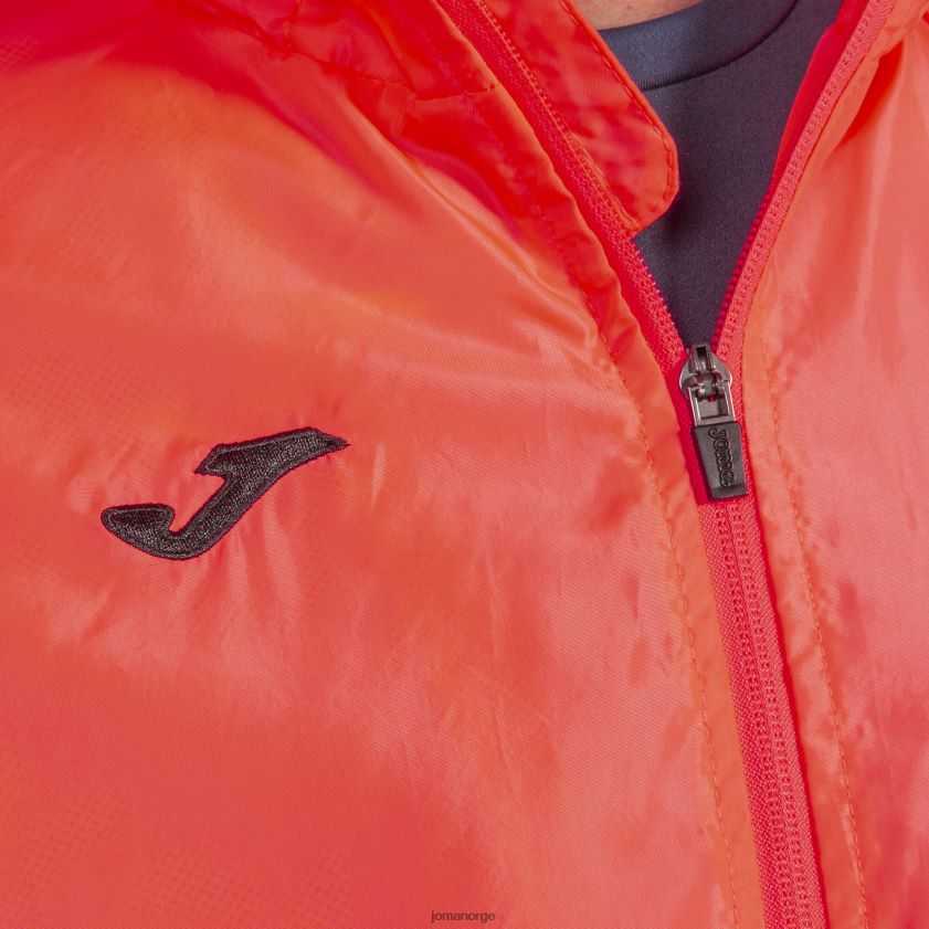 nei Joma regnjakke iris fluorescerende koraller FBD0T0801 menn