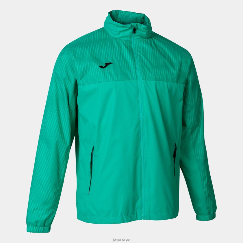 nei Joma regnjakke montreal grønn FBD0T0945 menn