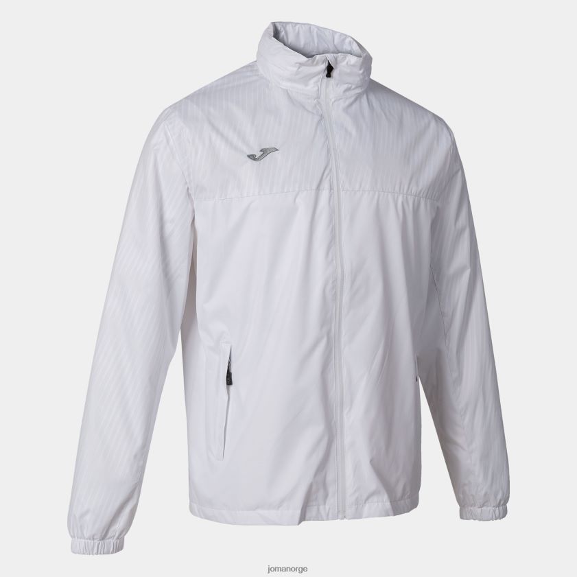 nei Joma regnjakke montreal hvit FBD0T01175 menn