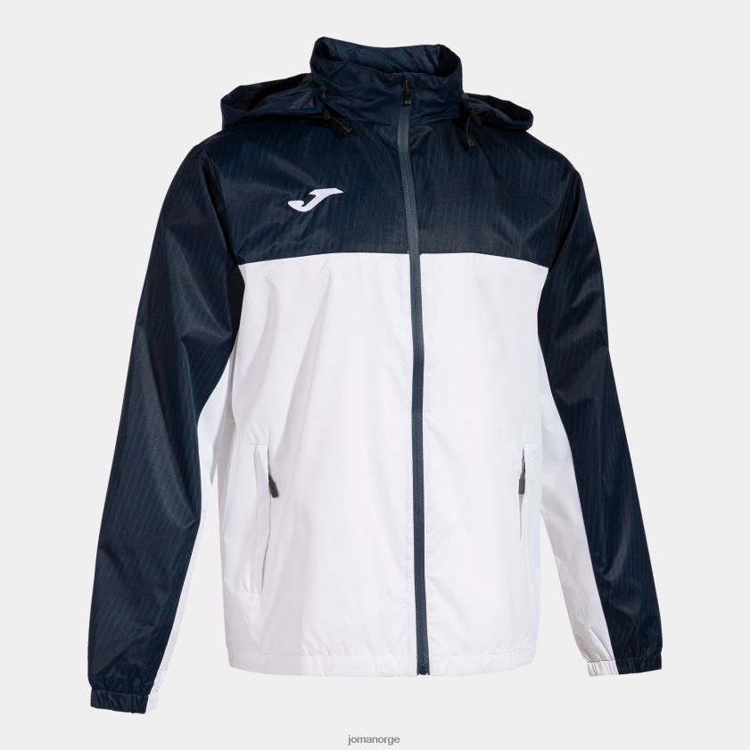 nei Joma regnjakke montreal hvit marineblå FBD0T0669 menn