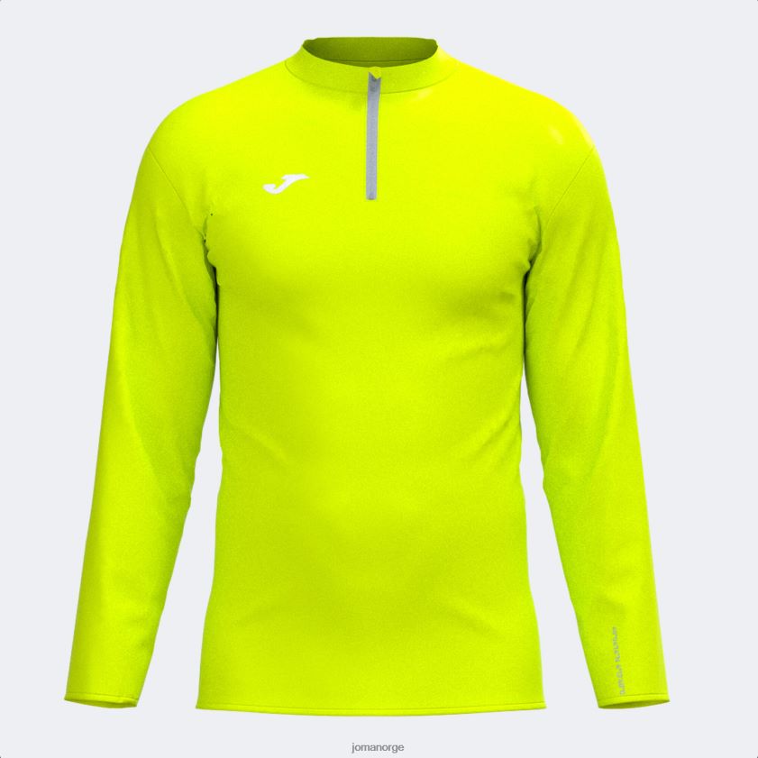 nei Joma regnjakke r-city fluorescerende gul FBD0T02921 menn