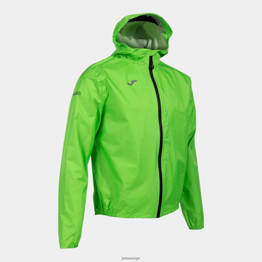 nei Joma regnjakke r-sti natur fluorescerende grønn FBD0T04759 menn