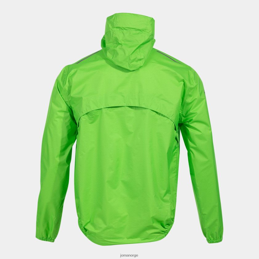 nei Joma regnjakke r-sti natur fluorescerende grønn FBD0T04759 menn