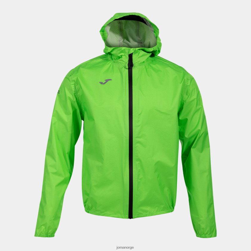 nei Joma regnjakke r-sti natur fluorescerende grønn FBD0T04759 menn