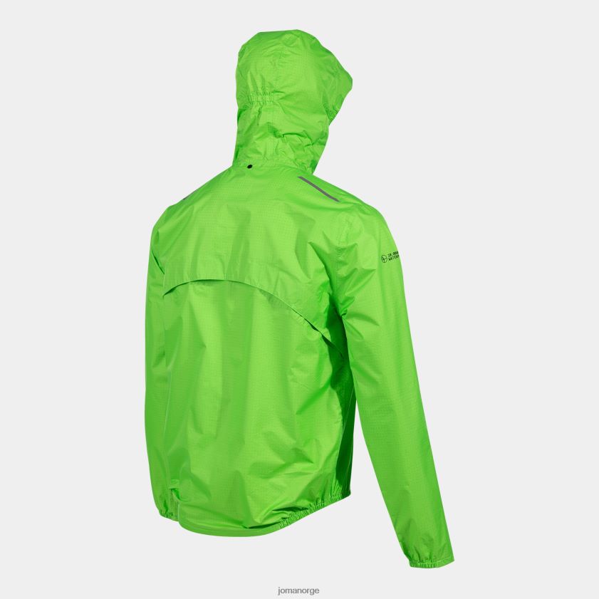 nei Joma regnjakke r-sti natur fluorescerende grønn FBD0T04759 menn