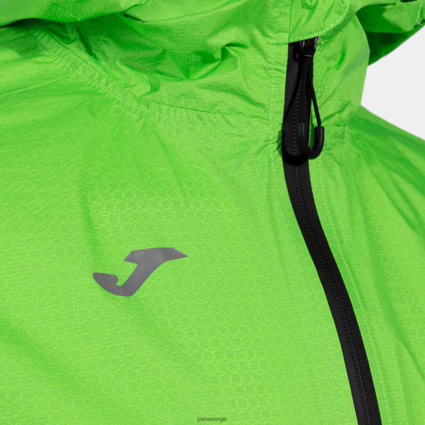 nei Joma regnjakke r-sti natur fluorescerende grønn FBD0T04759 menn