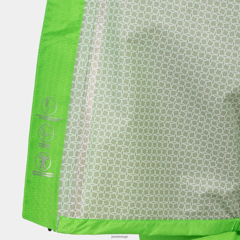 nei Joma regnjakke r-sti natur fluorescerende grønn FBD0T04759 menn