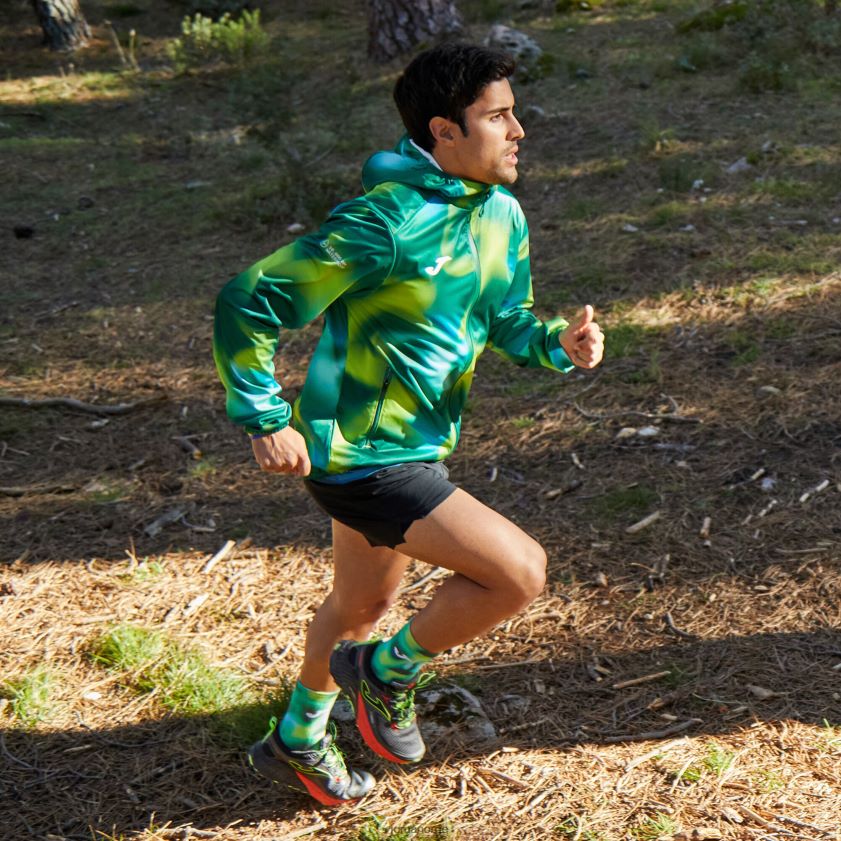 nei Joma regnjakke r-sti natur grønn FBD0T0633 menn
