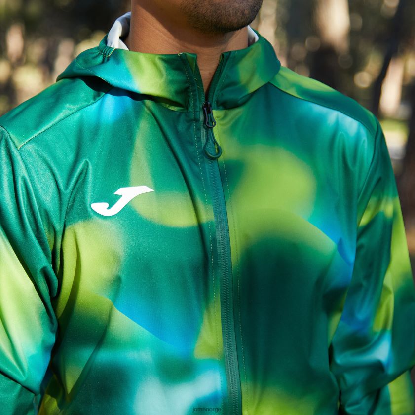 nei Joma regnjakke r-sti natur grønn FBD0T0633 menn
