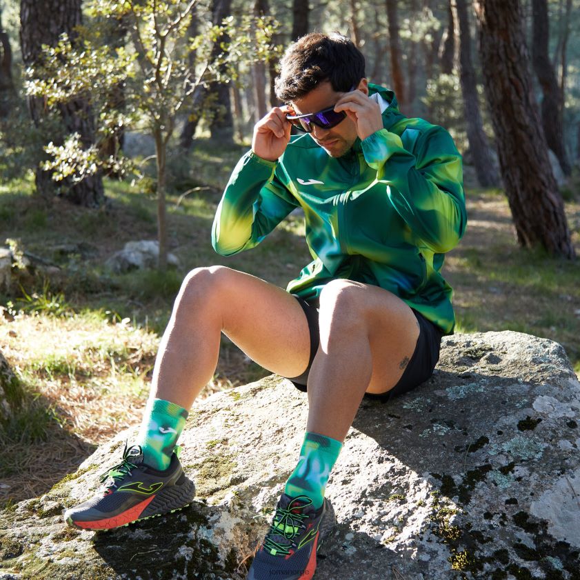 nei Joma regnjakke r-sti natur grønn FBD0T0633 menn